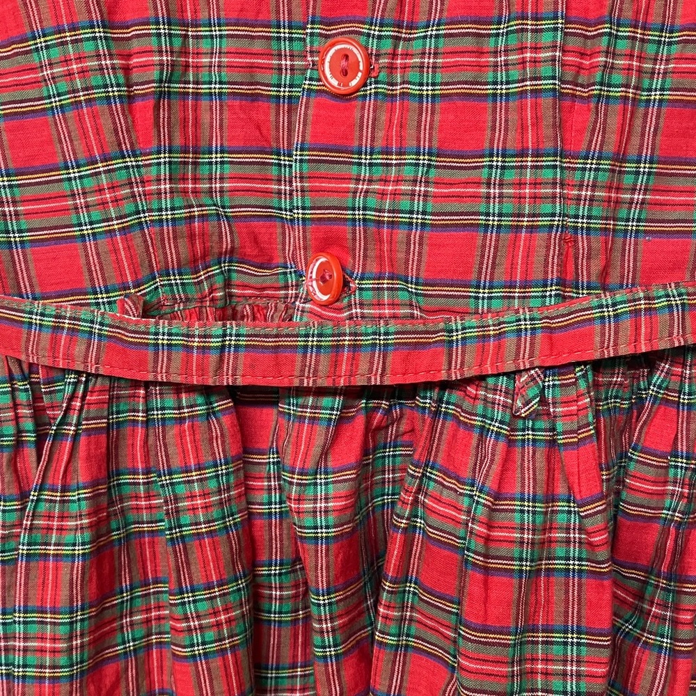 Tartan plaid girls dress - Picture 8 of 10